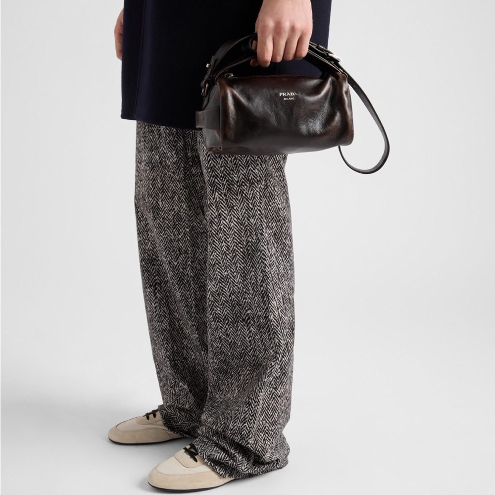 Prada Nappa Leather Shoulder Bag